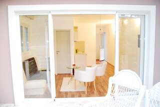 Отель Hotel Art Media Херцег-Нови Люкс с 1 спальней, террасой и видом на море-3